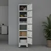 Schließfachschrank ’Joroinen’ mit 6 Türen Stahl 180 x 38 x Produktbild-Vorschau 2