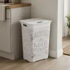 KIS Laundry de Luxe Chic Style - 60 l - Grau und Weiß Produktbild-Vorschau 2