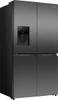 Hisense Freistehend Flügeltürkühlschrank, Black stainless Produktbild-Vorschau 2