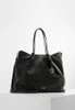 L.CREDI sac shopper sac à épaule Ebony Shopper Black noir Voir les images du produit 9