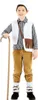 Krippenspiel Kostüm Hirte Jakob Schäfer für Kinder 7-12 Jahre Weihnachten Fasching Karneval Kinder-Theater Produktbild-Vorschau