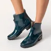 Bottes courtes en caoutchouc pour femmes Ladeheid LA-930 Voir les images du produit 6
