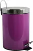 MSV Treteimer fur Bad/Toilette - lila - 3 Liter - 17 x 25 Produktbild-Vorschau 14