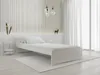 A minimalist bedroom scene featuring a white bed. Náhled obrázku produktu