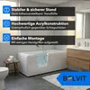 BELVIT Seniorenbadewanne 170 cm Rechteck Badewanne mit Produktbild-Vorschau 10