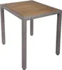Garden Pleasure Sitzgruppe Dakota grau, schwarz Kunststoff, Produktbild-Vorschau 3