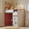 Biurko dziecięce różowy miś dla dziewczynki nowoczesne Podgląd zdjęcia produktu 5