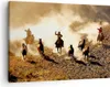 Bild auf Leinwand - Leinwandbild - Cowboys Pferde Galopp - Produktbild-Vorschau 1