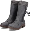 Rieker Komfort Stiefel Z4756-45 Damen 362D5A34373536 Grau Produktbild-Vorschau 35
