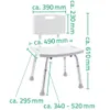 Stolička do koupelny Ridder bílá/chrom A00602101 Náhled obrázku produktu 10