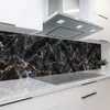 Küchenrückwand Marmor schwarz 60 x 200 cm, robuste Produktbild-Vorschau 1