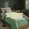 Sommerdecke 200x200 cm Mint, leichtes Steppbett, Produktbild-Vorschau 7