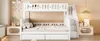 Sweiko Lit d'enfant 90x200/140x200cm, lit superposé en bois Voir les images du produit 6