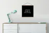 MuchoWow® Textilposter Zitate - Kaffee - Erst trinke ich Produktbild-Vorschau 3
