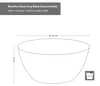 Reactive Glaze Grey Black 6er Set Dessert-Schale 450ml Produktbild-Vorschau 5