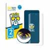 A product image showing a screen protector packaging and a smartphone with a screen protector. Produktbild-Vorschau