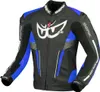 Berik Air-B Motorrad Lederjacke, schwarz/blau, 54 Produktbild-Vorschau 1