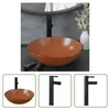 The Living Store Badezimmer Waschbecken mit Wasserhahn und Produktbild-Vorschau 10