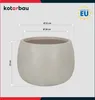 KOTARBAU® Pflanzkübel Blumenkübel Beige Fiberclay Ecolite Produktbild-Vorschau 3