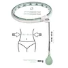 Hhm15 Hula Hop Grün Mit Magnet Und Gewicht + Zähler Hms Produktbild-Vorschau 17