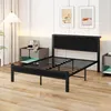Zerbaco Polsterbett 140x200 cm, Metallgestell mit Produktbild-Vorschau 7