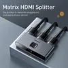 Baseus Matrix HDMI 4K HD Splitter, Kabelsplitter, Grau, Produktbild-Vorschau 28