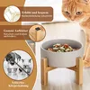 Futternapf Katze Fressnapf Katze Katzennapf - Erhöht mit Produktbild-Vorschau 3