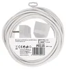 Prodlužovací kabel 5 m / 1 zásuvka / bílý / PVC / 1 mm2 Podgląd zdjęcia produktu
