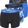 Happy Shorts Herren Retro Pants 3-Pack Jersey - Blue Produktbild-Vorschau 1