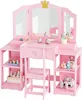 FCH Coiffeuse pour enfants Princesse avec tabouret, Voir les images du produit 1