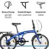 Zündapp ZF20 Speed Folder 20 Zoll Klapprad Faltrad Stadtrad Produktbild-Vorschau 4