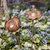 LED Solar-Dekoleuchten Oxida Blumen Dämmerungssensor 2er Produktbild-Vorschau 3