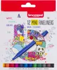 bruynzeel Fineliner "mini" 12er Karton-Etui Produktbild-Vorschau 1