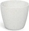Blumentopf LAMIE ECOWOOD weiß 11,9 cm Produktbild-Vorschau 1