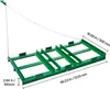 VEVOR Schleppegge, 1220x500x100 mm, Wiesenschleppe mit Produktbild-Vorschau 8