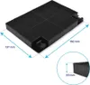 Set di 2 filtri a carboni attivi FRANKE quadrati per cofani Anteprima dell’immagine prodotto 5