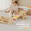 Balanceboard & Wippe für Kinder, Holz, 133 x 38 x 24 cm Produktbild-Vorschau 7