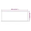 vidaXL Tenda verticale Taupe 140x800 cm Tessuto Oxford Anteprima dell’immagine prodotto 2