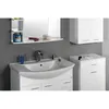 ZERO 86 Umywalka ceramiczna 86x50cm, biała Podgląd zdjęcia produktu 4
