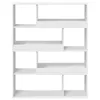 Raumteiler Weiß 100x33x125,5 cm Holzwerkstoff Produktbild-Vorschau 4