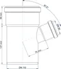 Poloplast POLO-KAL NG, Abzweig, DN 110/50/67, 1 Stk. Produktbild-Vorschau 2
