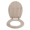 MSV Siège de WC Couvercle de WC MDF noyau en bois "parquet" Voir les images du produit 4