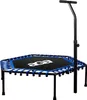 Aga FITNESS Trampolin 130 cm Blau + Griff Produktbild-Vorschau 2