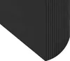 BELIANI Esstisch Schwarz 180 x 90 cm MDF Tischplatte Oval Produktbild-Vorschau 6
