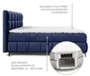 Boxspringbett CINDY 140x200 mit Bettkästen und Topper | Produktbild-Vorschau 4