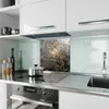 Küchenrückwand Spritzschutz Glas mit Motiv Gekrakeltes Produktbild-Vorschau 2