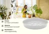 Plastard 5er Set Blumentopf-Untersetzer Ø 12 cm Rund Produktbild-Vorschau 2