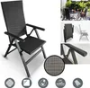 Klappstuhl Aluminium Polyrattan Gartenstuhl Stuhl Produktbild-Vorschau 1
