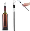 3-in-1 Weinkühler Stab Edelstahl, Weinbelüfter & Ausgießer, Produktbild-Vorschau 1