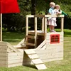 Piraten-Spielhaus GALLEON Braun Produktbild-Vorschau 3